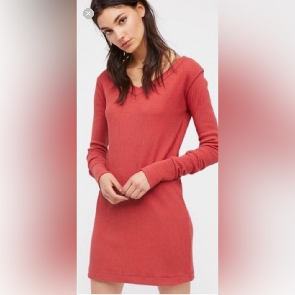 Free People FP Beach ribbed dress size large
